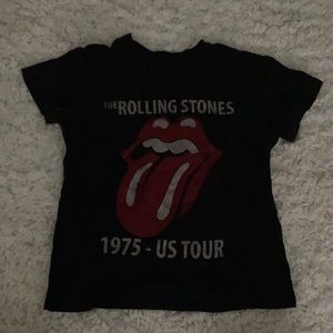 Target xs Rolling Stones graphic tee.